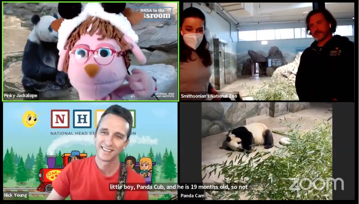 #HeadStart and #EarlyHeadStart students put on their lab coats and became scientists today while learning about giant pandas 🐼 at the <a href="/NationalZoo/">National Zoo</a>!

If you missed the live event, you can head over to our Facebook to watch the recording: fb.watch/ceYsMs2-Cd/