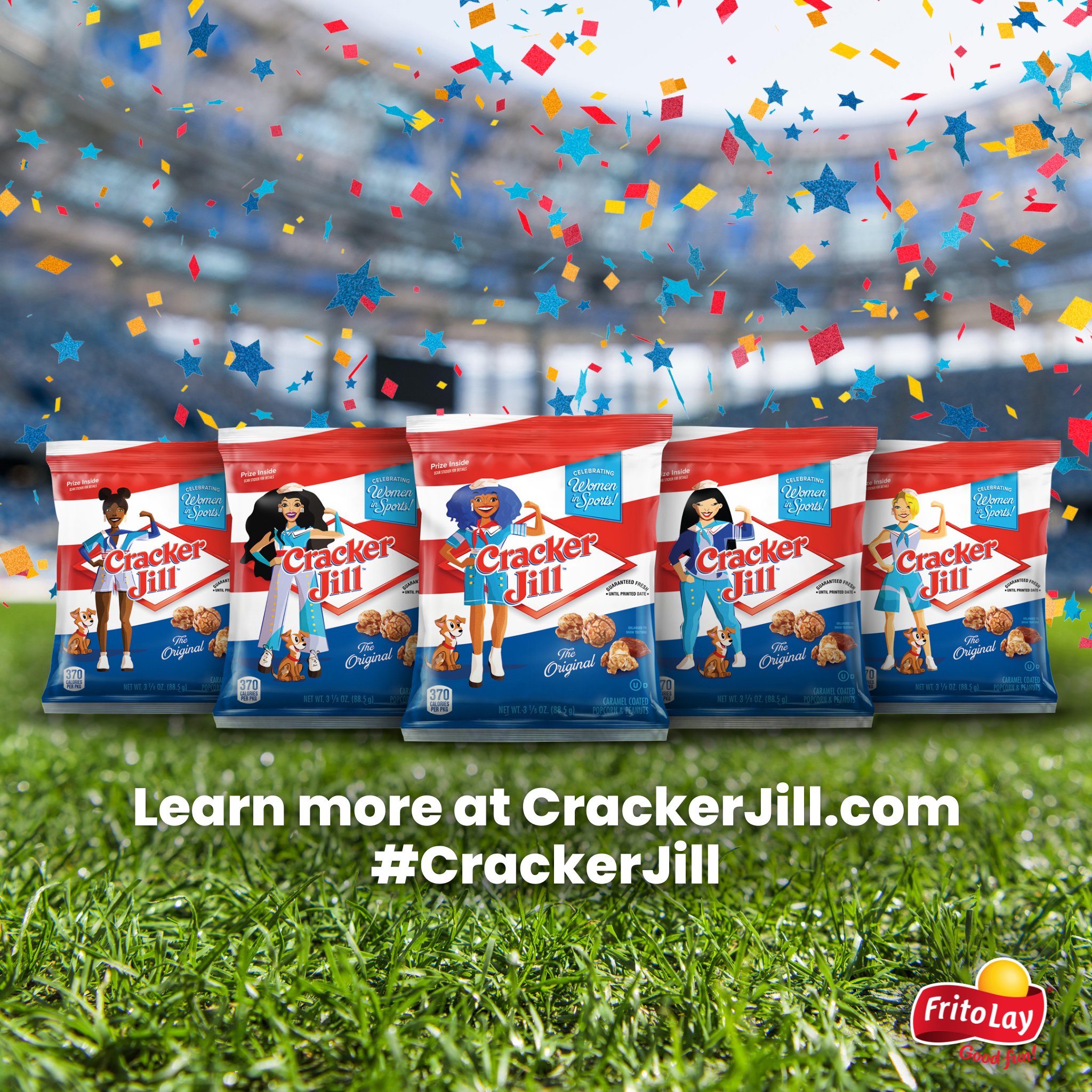 FritoLay on Twitter "Cracker Jill™ is here to celebrate women and