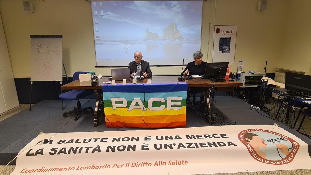 Fabrizio_Baggi's tweet photo. Ora a #Bergamo parliamo di #sanità, diritto alla #salute e legge regionale sanità lombarda.
Intervento di Vittorio Agnoletto.
Iniziativa a cura del Coordinamento bergamasco per il diritto alla salute #dico32 e Tavolo della Salute di Bergamo. https://t.co/JEsMgNhmb3