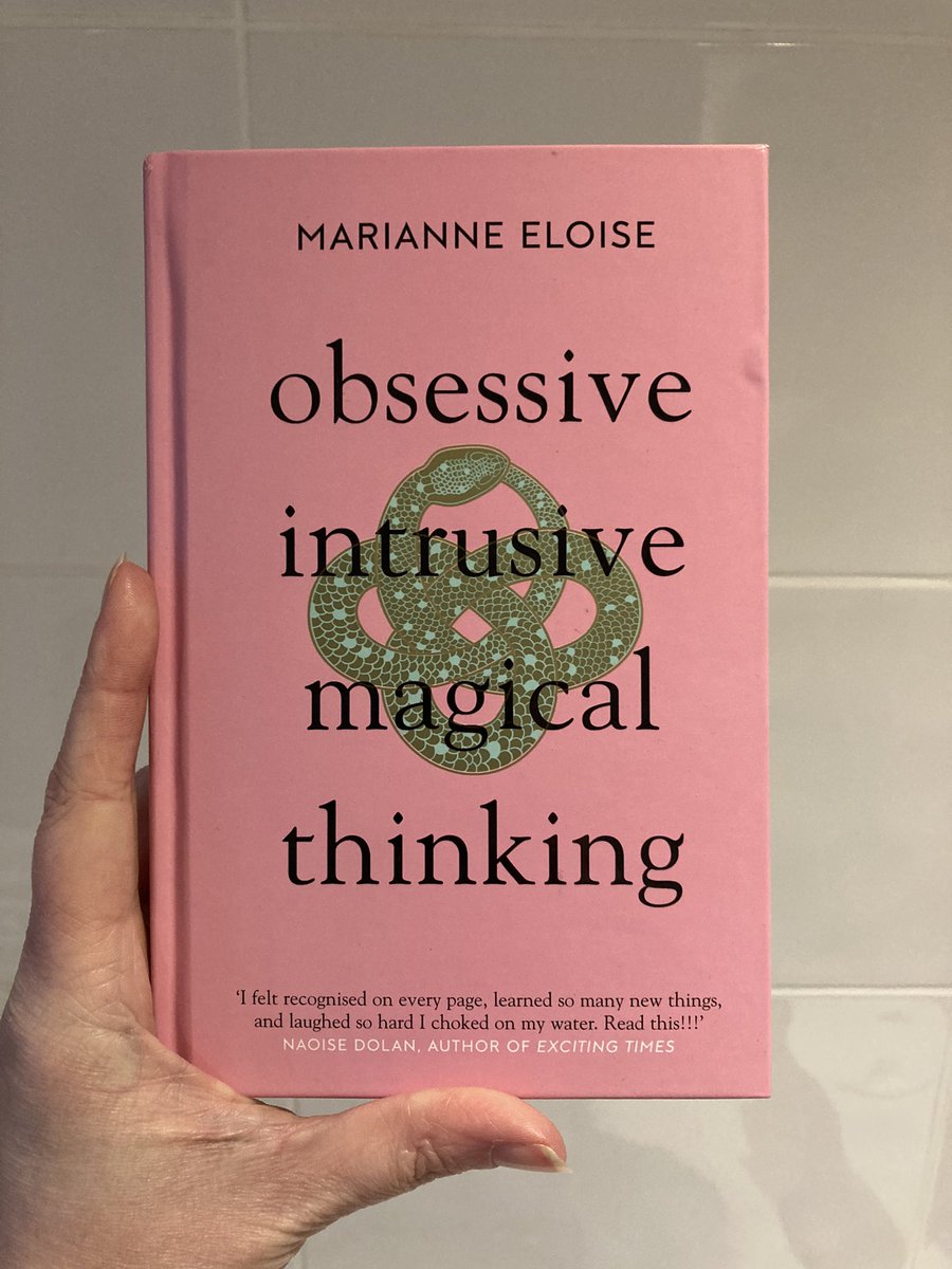 BookishChat's tweet photo. As a woman who has many intrusive thoughts I grabbed myself a copy of #obsessiveintrusivemagicalthinking by #MarianneEloise @iconbooks https://t.co/x4G9au8W2h