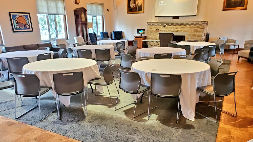 My last lecture for Intro to Political Theory at <a href="/HuronPoliSci/">Huron Poli Sci</a> was a conference covering the thinkers in the course - such an engaging end! Love to see student's passion and application. Also fun to be in the #Huron Great Hall.