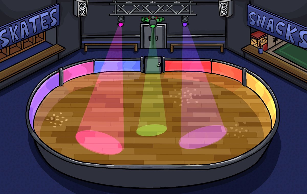 Fun room concept: Roller rink! 🛼