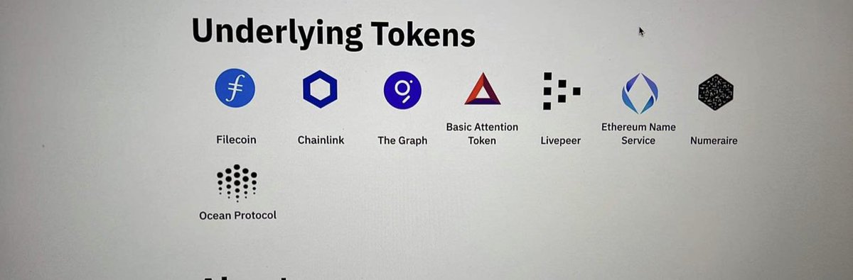 If you’re like me, want to diversify but have limited funds. Take a look at <a href="/indexcoop/">Index Coop 🦉</a> digital asset called <a href="/DATA_Index/">DATA Economy Index</a>. It is a basket of data-based projects. Market cap 1.6 million 👀 will it x100? DYOR
<a href="/chainlink/">Chainlink</a> <a href="/Filecoin/">Filecoin</a> <a href="/graphprotocol/">The Graph</a> <a href="/oceanprotocol/">Ocean Protocol</a> <a href="/LivepeerOrg/">Livepeer</a> <a href="/ethereum/">Ethereum.org</a>