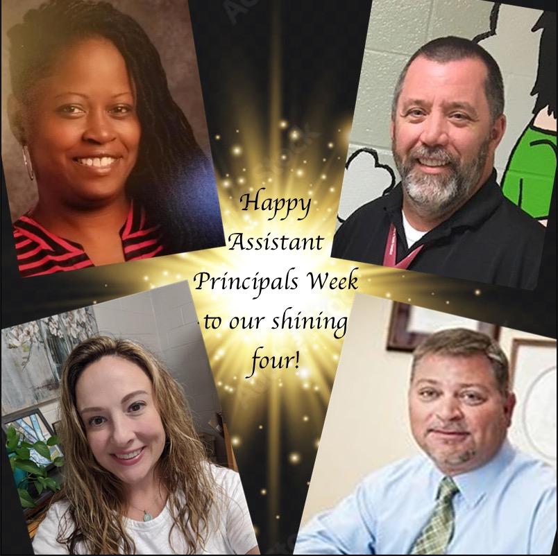 It's a pleasure and a privilege to work with this fine group of leaders! Happy Assistant Principals week to our A-Team!!! #CarryTheTORCH