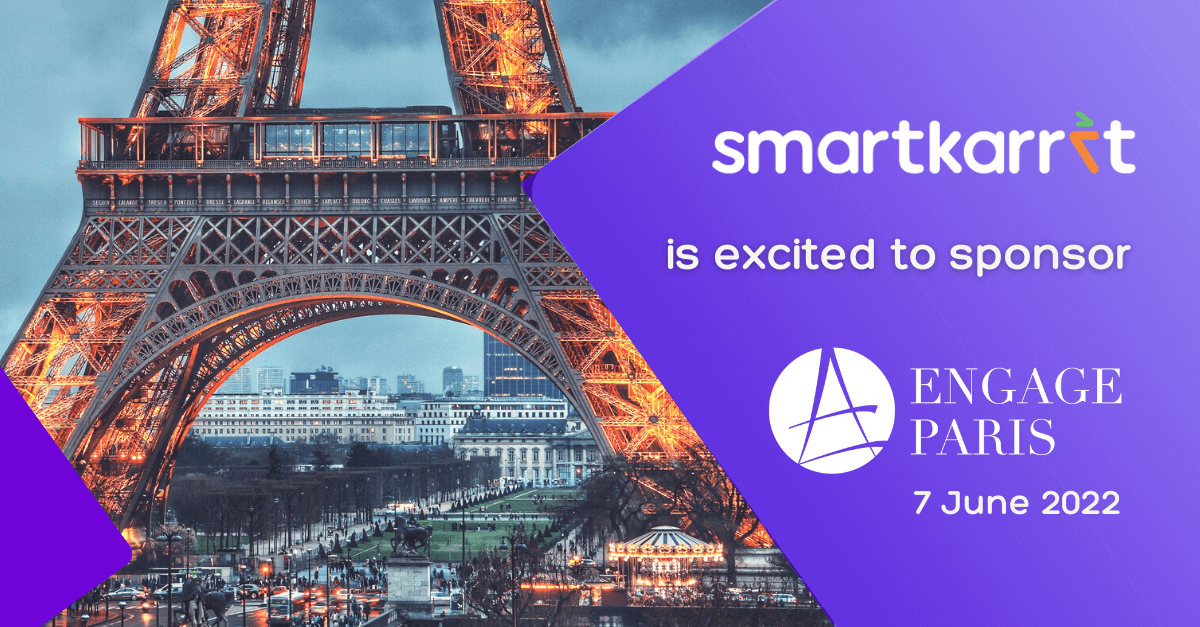 SmartKarrot's tweet photo. We're excited to be sponsoring Engage Paris 2022 and looking forward to celebrating the latest developments and trends in #CustomerSuccess! 

Merci le #EngageParis team: Gabrièle de Lamaze (Gallet de St-Aurin), @justinejoliveau, @Nabeth_1, Valentin Lejot

#ClientSuccess https://t.co/bBzEHaMsKj