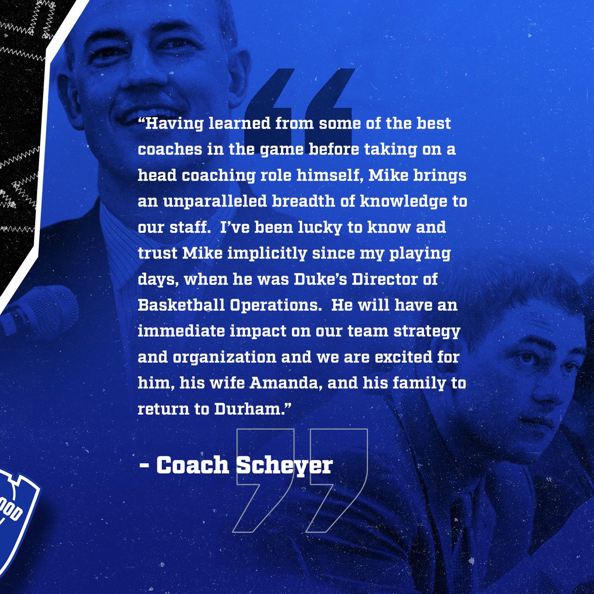 New addition to the staff! Welcome back <a href="/CoachSchrage/">Mike Schrage</a>!