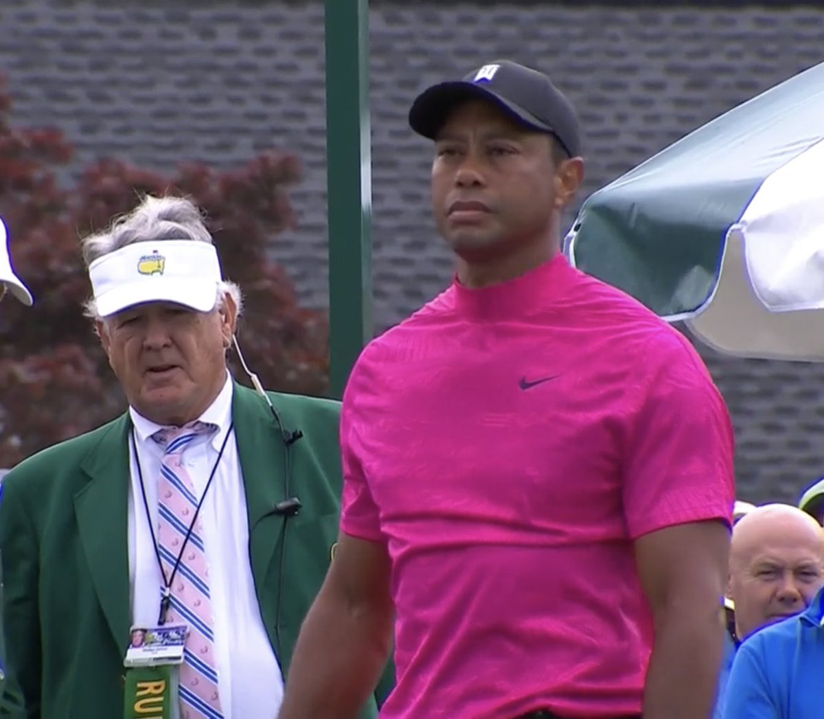 The only thing that could make this better would be a club twirl on the first tee.