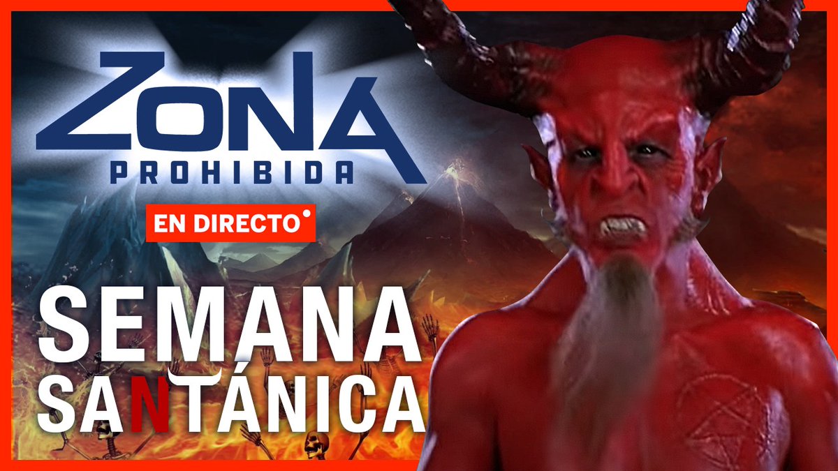Hoy, a las 21 horas, en la ZONA PROHIBIDA os proponemos un menú variado de títulos para que lo degustéis durante los próximos días y podáis disfrutar de una auténtica SEMANA SAnTÁNICA.
youtu.be/y6xfcwcQqaE