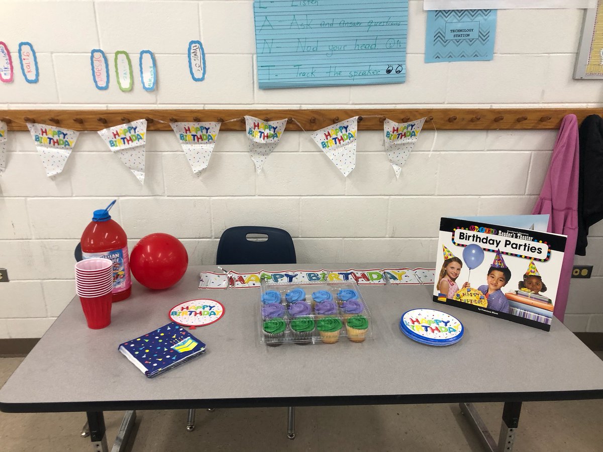 STESAfterschool's tweet photo. This week in #ExploreLiteracy, our students read about birthday parties! In Afterschool fashion, we threw one HUGE birthday party for all of our students! @SeminoleTrails @ExtLrngSDPBC @PrimeTimePBC #AfterschoolWorks #AfterschoolMatters #birthdayparty https://t.co/lLBHuwfVgH