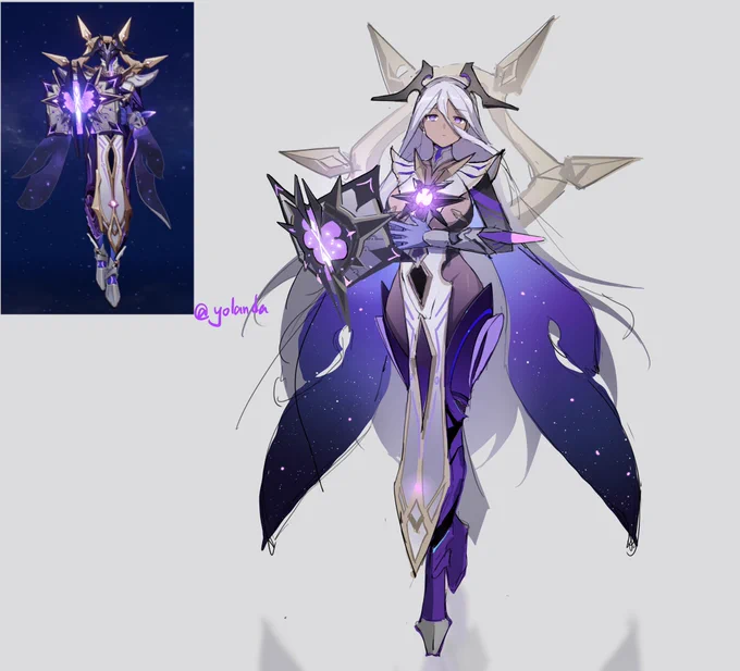 #genshin #GenshinImpact 
Abyss Lector Violet Lightning👾 