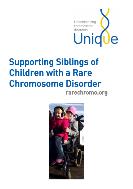 For #NationalSiblingsDay we thought we'd share our guide to Supporting Siblings of Children with a Rare Chromosome Disorder. 
Available to read and download for free at rarechromo.org/practical-guid…. 

#RareChromo #ItsASiblingThing #Siblings #Brothers #Sisters