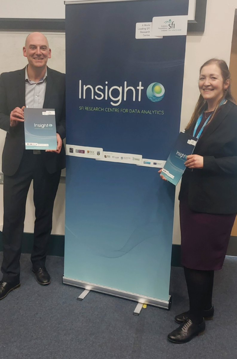 insight_centre's tweet photo. Insight CEO Prof @oconnorn, DCU Centre &amp; Business Development Manager Dr Breda Kiernan &amp; presenter Una Britton at todays Insight info session on @DCU Glasnevin campus. @scienceirel @nuigalway @UCC @Farneygirl @ucddublin 
  #Insightresearch #loveirishresearch https://t.co/6YR9OYJJf8