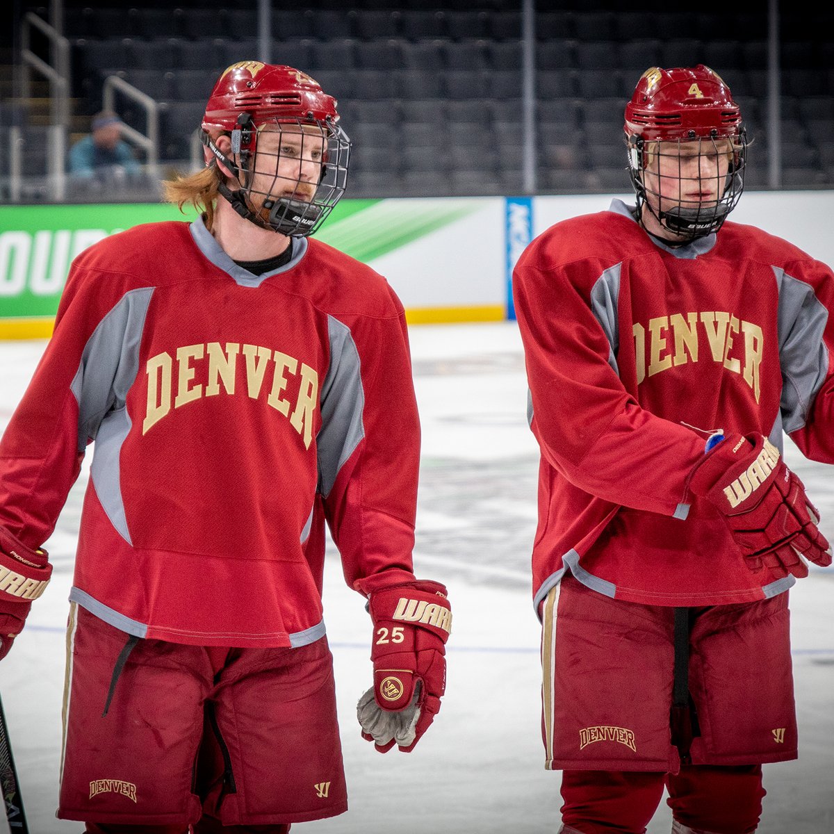 Morning skate in the books. Next up: Beat Michigan.