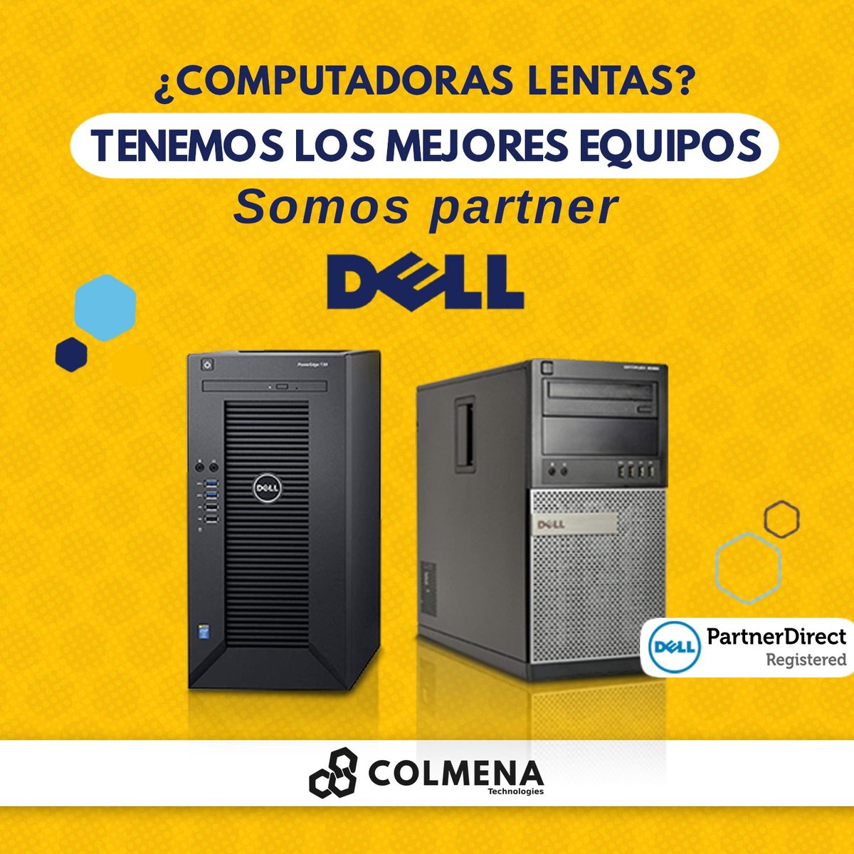 Colmenatech's tweet image. Tener los mejores equipos para su empresa le permite aumentar en rendimiento, también mejorar en la estabilidad y seguridad en sus procesos.