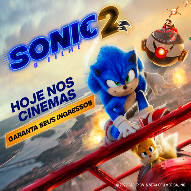 Sonic 2: O Filme é o maior lançamento dos cinemas