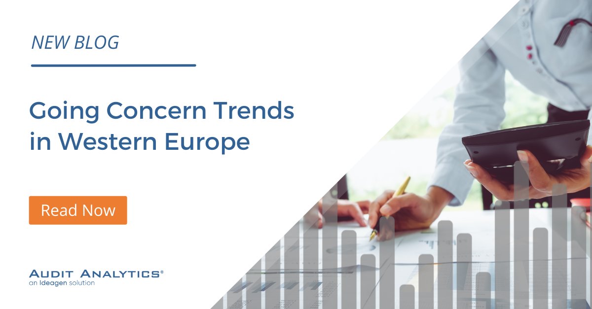 During fiscal year 2020, Western European countries saw the largest drop in going concern opinions in the last ten years.
 
Find out more in our latest blog!

bit.ly/3LP5QzK
 
#goingconcernopinions #westerneurope #auditanalytics