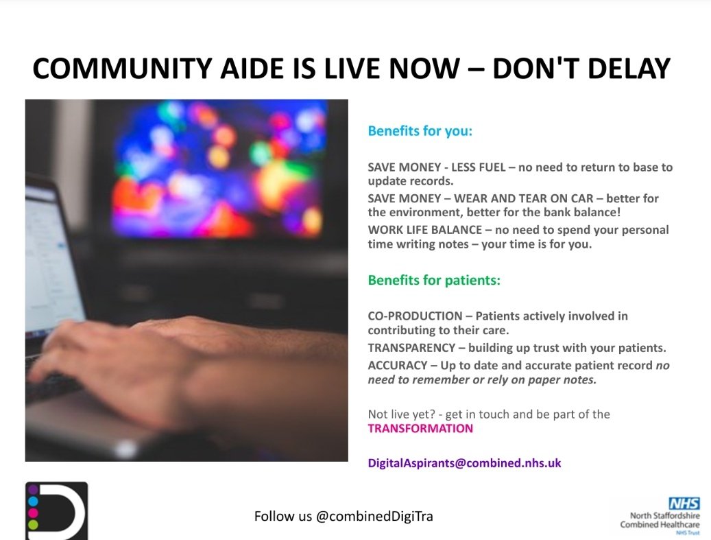 Digital Transformation and Digital Aspirants (@combineddigitra) on Twitter photo 🌟Community Aide🌟 this aide app is now live and if you want to get involved please get in contact... be part of the TRANSFORMATION... <a href="/CombinedNHS/">CombinedNHS</a> <a href="/LouWrig26306074/">Lou Wright</a> <a href="/lottylisa/">Lisa Sharrock</a> <a href="/lesleyNHSMH/">lesleybirkin</a> <a href="/ChrisJBird_NHS/">Chris Bird</a> <a href="/GrantZoelbarker/">Zoe Grant</a> <a href="/kennylaingnurse/">Kenny Laing RN 💙</a> 🌟Community Aide🌟 this aide app is now live and if you want to get involved please get in contact... be part of the TRANSFORMATION... <a href="/CombinedNHS/">CombinedNHS</a> <a href="/LouWrig26306074/">Lou Wright</a> <a href="/lottylisa/">Lisa Sharrock</a> <a href="/lesleyNHSMH/">lesleybirkin</a> <a href="/ChrisJBird_NHS/">Chris Bird</a> <a href="/GrantZoelbarker/">Zoe Grant</a> <a href="/kennylaingnurse/">Kenny Laing RN 💙</a>