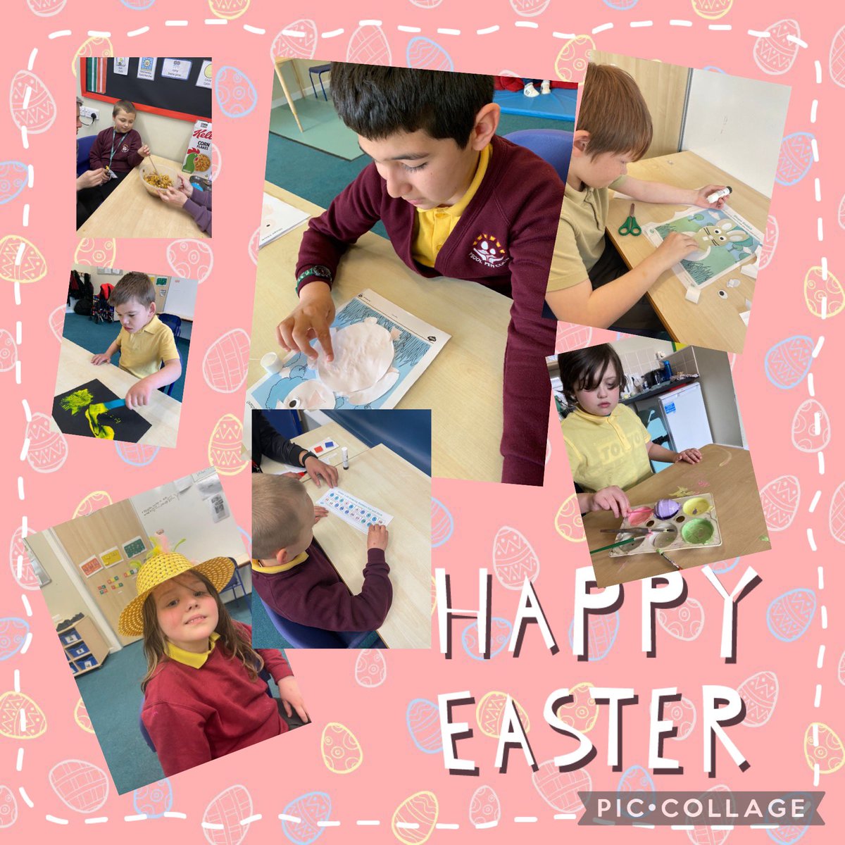 YsgolPenCoch's tweet photo. Happy Easter from Ospreys #ospreysclass https://t.co/r0lfddDqCe