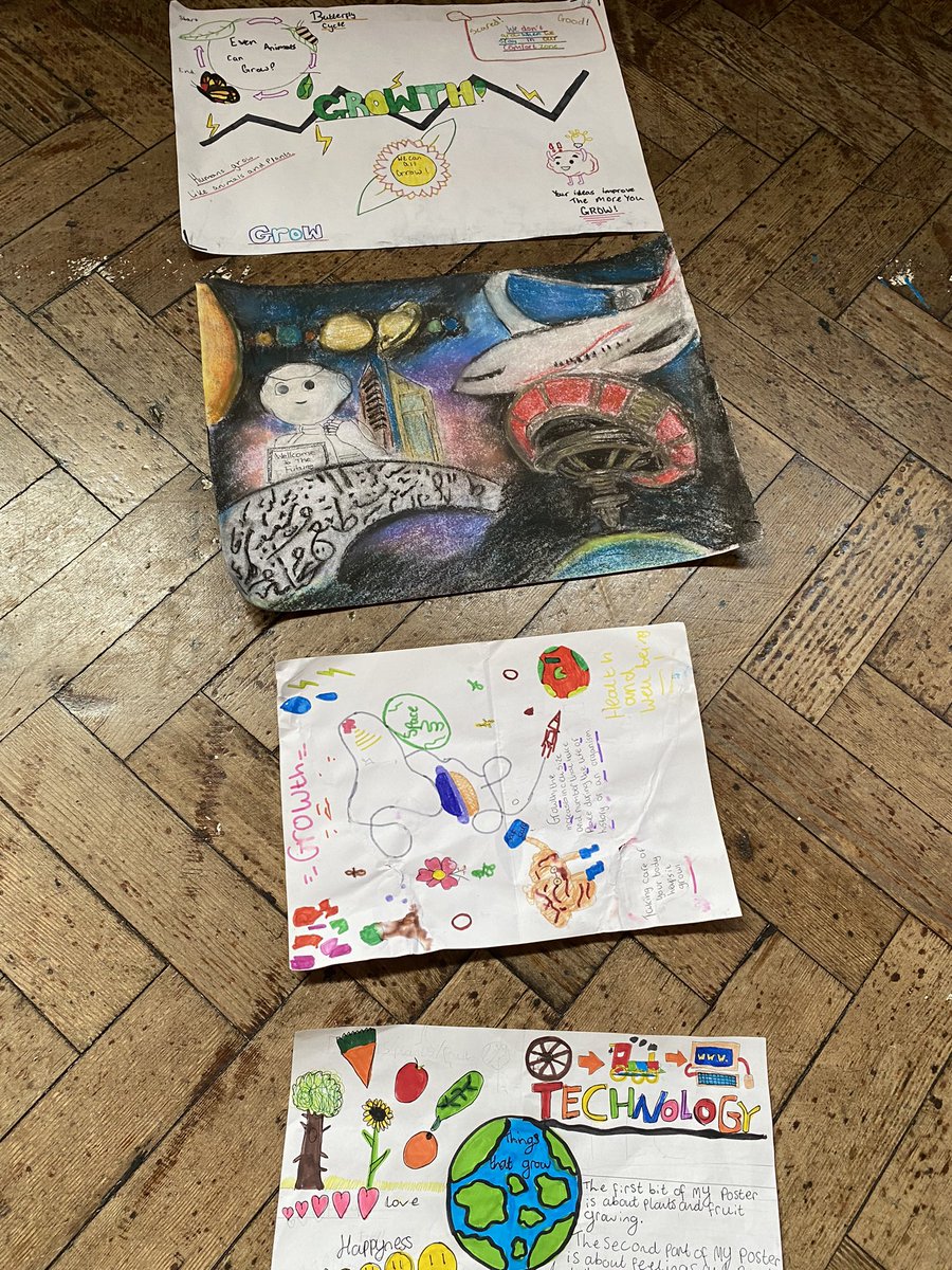 sthelensp's tweet image. Wow 🤩 Miss Stevens has been blown away by the creativity of pupils in all classes for #britishscienceweek2022 poster competition on growth 🌟 Da iawn to all pupils who entered! #sthpsctech #sthpcelebrate @ScienceWeekUK
