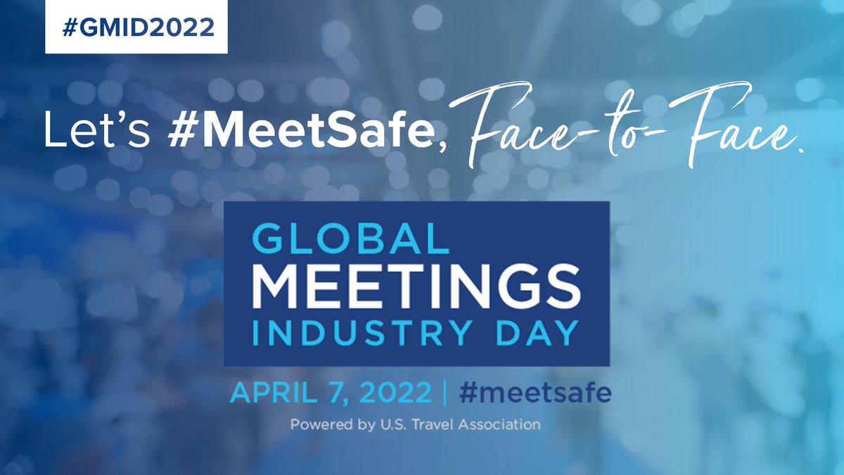 MeetInVanUSA's tweet photo. With the right protocols in place, 86% of business travelers are excited to get back to business travel. That’s why we’re celebrating #GMID2022—a chance to spotlight the importance of the global meetings industry. 🌎 #MeetSafe https://t.co/C1Go1pPp4p