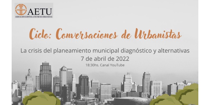 aetu81's tweet photo. Conversaciones de Urbanistas: LA CRISIS DEL PLANEAMIENTO MUNICIPAL DIAGNOSTICO Y ALTERNATIVAS. Hoy 18:30hs.
https://t.co/VaJi7UuruH
https://t.co/LHK3t4xDZU https://t.co/op3zL8ABS8