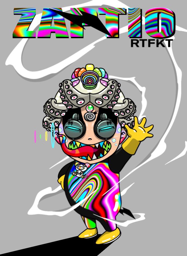 Thought this was cute.🌸
Might delete.⚔️
What y’all think?👁‍🗨
<a href="/RTFKTstudios/">RTFKT</a> 
<a href="/Zaptio/">Zaptio RTFKT</a> 
#CloneX
#CloneXfam