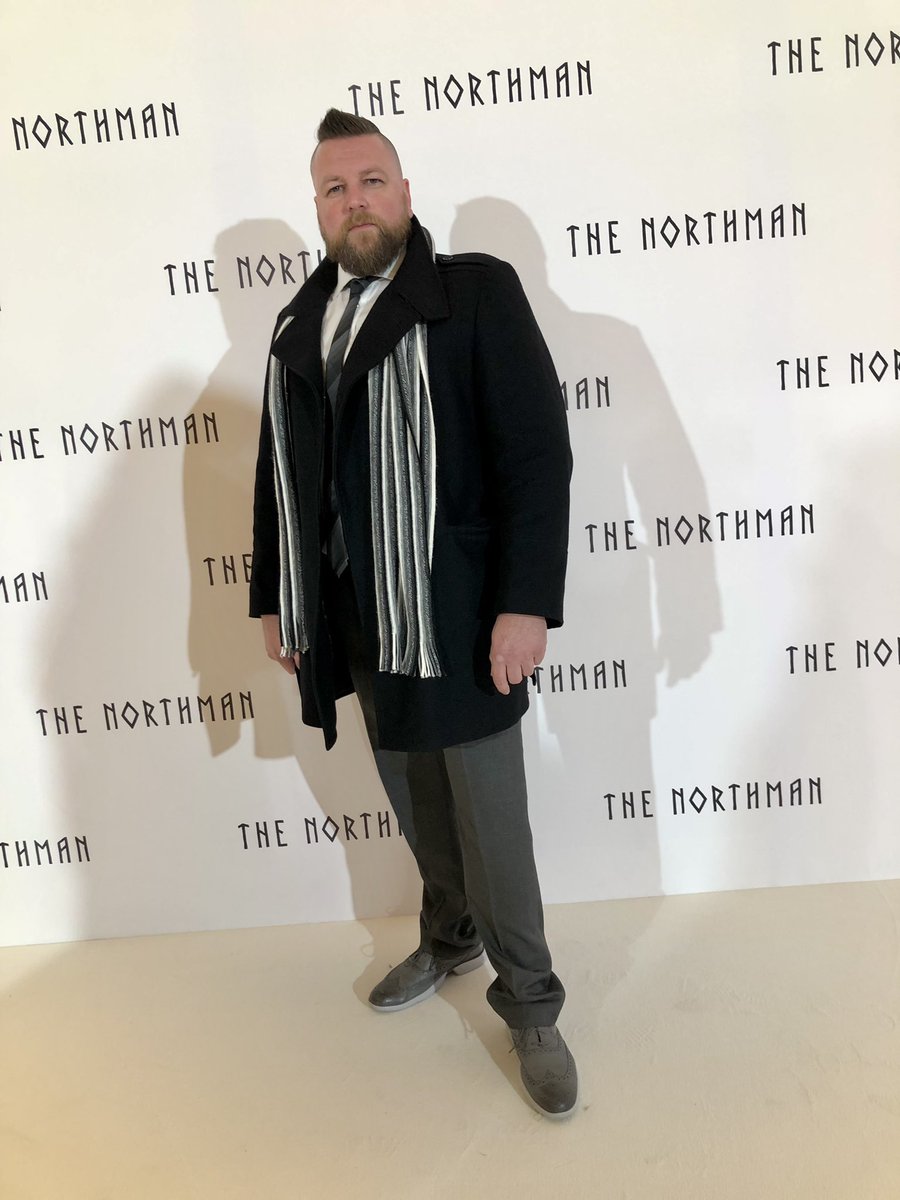Ian Gerard Whyte (@iangerardwhyte) on Twitter photo White Carpet event for the UK premiere of <a href="/TheNorthmanFilm/">The Northman</a>.
What a dream it was to play the role of Thorvaldr the Giant Crusher in this movie!
#TheNorthman #viking #berserker
#actor #actorslife
#moviepremiere #cinema
#whitecarpet #redcarpet White Carpet event for the UK premiere of <a href="/TheNorthmanFilm/">The Northman</a>.
What a dream it was to play the role of Thorvaldr the Giant Crusher in this movie!
#TheNorthman #viking #berserker
#actor #actorslife
#moviepremiere #cinema
#whitecarpet #redcarpet