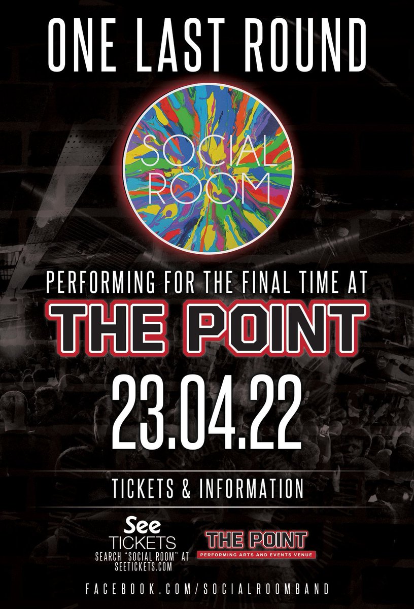 Foolish me, I thought it would be best to hide my secrets on the ground... 

<a href="/SocialRoomband/">Social Room</a> - Chase Those Tears. 

Mental band live. One of the best I've had the privilege of seeing and I don't say that lightly. 

You've got one last chance to see them 👇