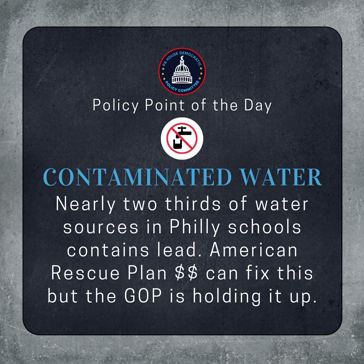 Philly's children deserve luxuriously funded schools and safe and modern infrastructure. I'm joining with my colleague @RepFiedler in calling for a budget that addresses our toxic schools crisis. #ToxicSchools @OCOSphl