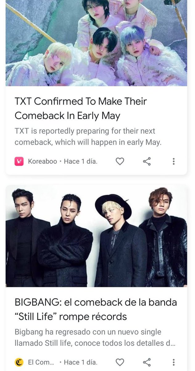 vamosTilines24's tweet photo. Aaaaaahora quiero que mi noticia Google me venga a informar " TXT: el comeback de los líderes de la 4th generación rompe recors "
Aaaa definitivamente lo espero mis Reyes 👑
#reyes4thageneration
#TXT_IS_COMING
#TXT_PLS_COMEBACK #YEONJUN #SOOBIN #BEOMGYU #TAEHYUN #HUENINGKAI https://t.co/zkuWyHqOMT