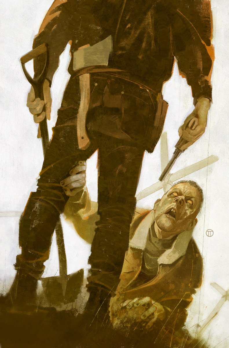 TotinoTedesco's tweet photo. Variant covers for "The Walking Dead - Deluxe". https://t.co/Ky9huUL05i