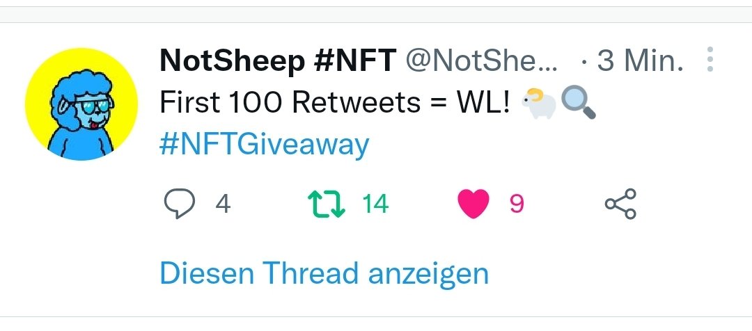 OrangUtannft's tweet photo. @NotSheep_NFT 14th https://t.co/3Eo6baxA3Q