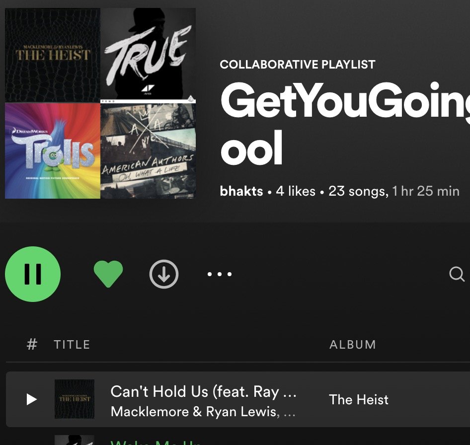 One of the first things I do when getting to the our office (aka The Den) is turn on music to set the mood!  😉 One of my go to playlists is <a href="/Snehalstocks/">Snehal Bhakta</a>'s GetYouGoing4School (linked below).  Thanks for helping get IMAGO going for the day! 🙏👏🕺
 open.spotify.com/playlist/3uDKM…