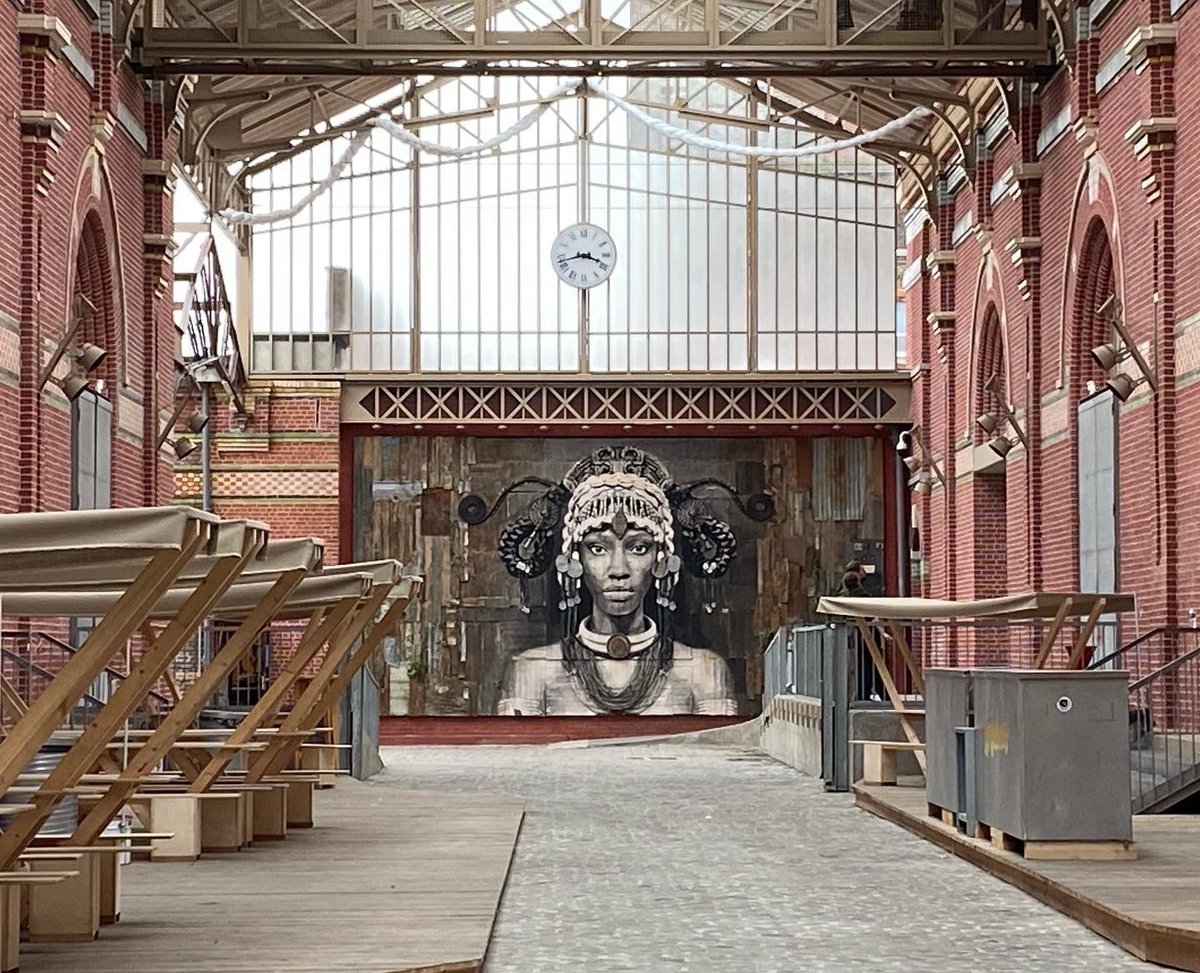 MARLABOSSE's tweet photo. Plaisir de visiter à Roubaix @laCPublique qui se définit comme « un nouveau laboratoire créatif » et @LeGymnaseCDCN, centre de développement de chorégraphie national. Deux structures culturelles soutenues par le @departement59. La culture pour tous ! Merci pour l’accueil ! https://t.co/m90cqZH7Xa