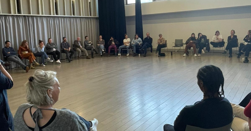 TheMACBelfast's tweet photo. Congratulations to the BA Theatre in Education students from @ArtEZUniversity, NL, who presented their work in the MAC last Sat after an 8 week residency.
They collaborated with communities from Old Park, South Belfast, Shankill, the Markets & Cliftonville.
#MACCreativeLearning https://t.co/iqjdpd5c28