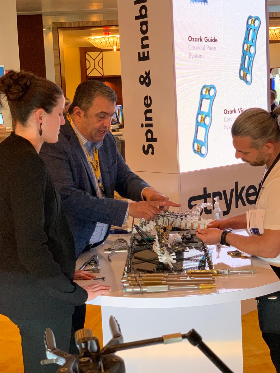 stryker_spine's tweet photo. Don't miss the opportunity to meet us at #IMAST booth #19 to learn more about our diverse spine portfolio! As a reminder, we are hosting three workshops between today and tomorrow and would love to see you there! Workshop information can be viewed here: https://t.co/fS7mBll7mT https://t.co/RbGsxMXdh0