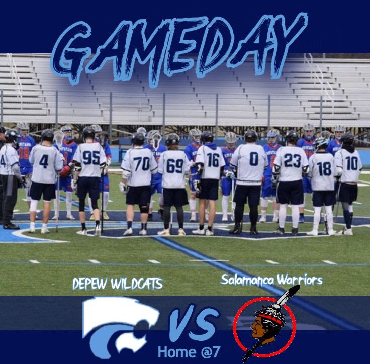 DepewWildcatLax's tweet photo. Salamanca comes to town tonight, 7pm #defendtheFrank #rollcats
Livestream: https://t.co/weGSNU6oFD https://t.co/Rg43vaLKKG