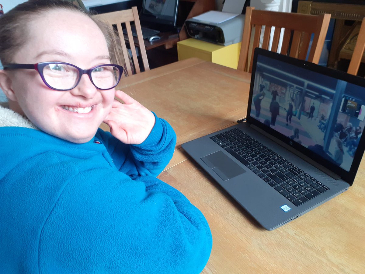 HubbubTheatre's tweet photo. We were delighted to share our 'Flow' co-creations at the @MuseumofMaking together today, as a culmination of our work on the #Bloomin' programme supported by @ace_midlands, @mencap_charity, @Foundation_DBS & #UnityTheatreTrust! π
We even had participants tune in remotely! https://t.co/pwRhOtEwgH