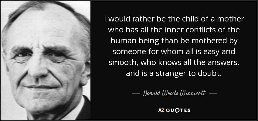 Today we pay homage to Donald Winnicott on his Birthday. In 1953  he coined the phrase "good enough mother"
#winnicott #psychoanalyst #mother #infant #relationships #therapy #TherapistsConnect