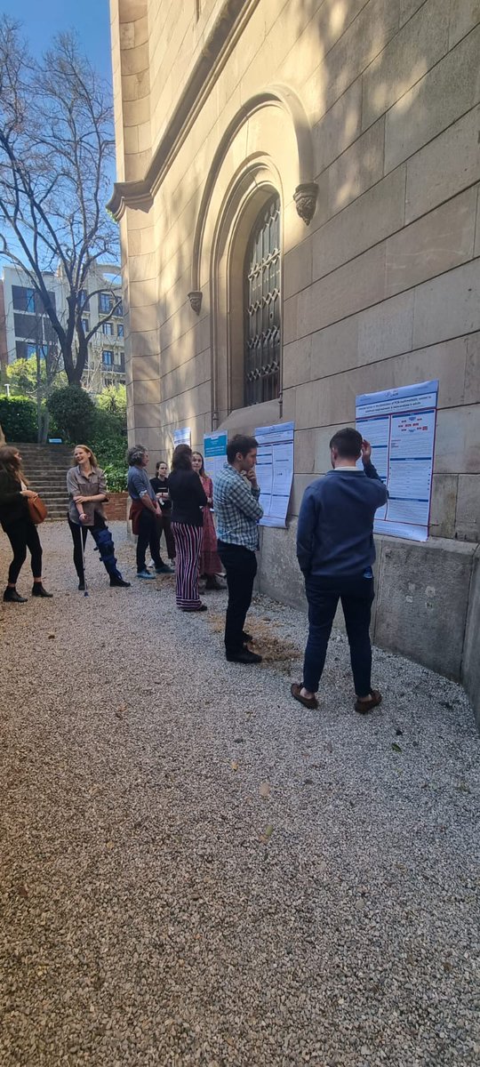 EarlyCause #YoungResearchers presenting their posters at the culminating session of the EarlyCause Fourth Consortium Meeting. Great work, everyone!