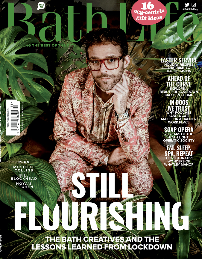 BathLifeMag's tweet photo. It's #NewIssueFriday time and this week we're catching up with how Bath's creatives are doing 2 years into the pandemic 

We're celebrating 70 years of @BathLightOpGp, enjoying a stay @Whatley_Manor and indulging in some of our favourite local Easter treats &amp; so much more... https://t.co/qXo58uGQ86
