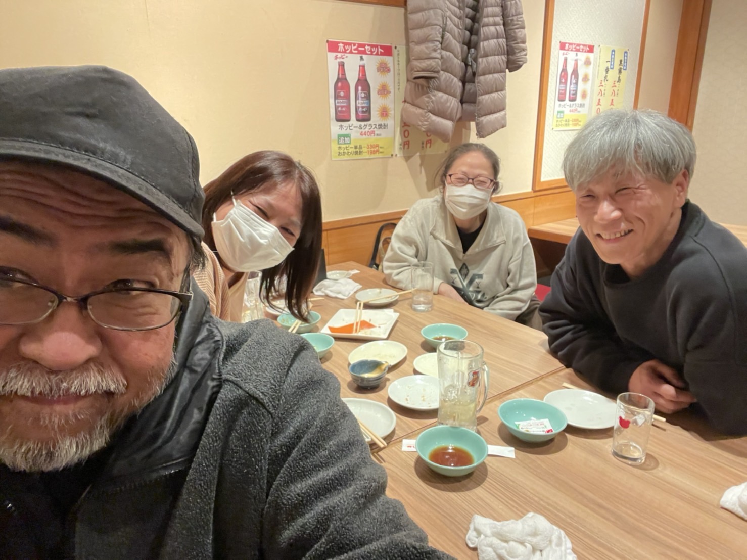 つぼ八にて