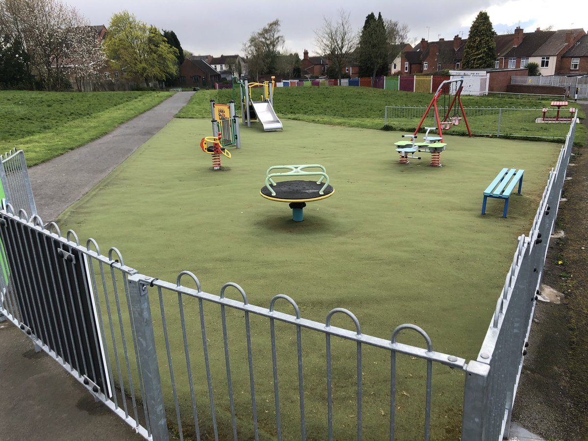 A simple project can make the world of difference - £4523 in this case to provide railings to increase safety for the toddler play area at Abbey Street Park in Lower Gornal, #thelcf