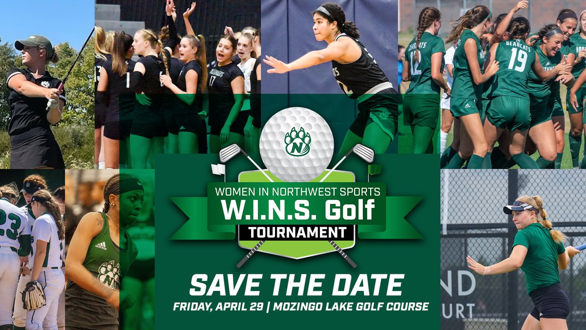 The Women in Northwest Sports Golf Tournament is back again this year! Join us on Friday, April 29 out at Mozingo for a great day of food, golf and supporting the Northwest women’s sports programs. 

🔗 : bit.ly/2Q6l8IB