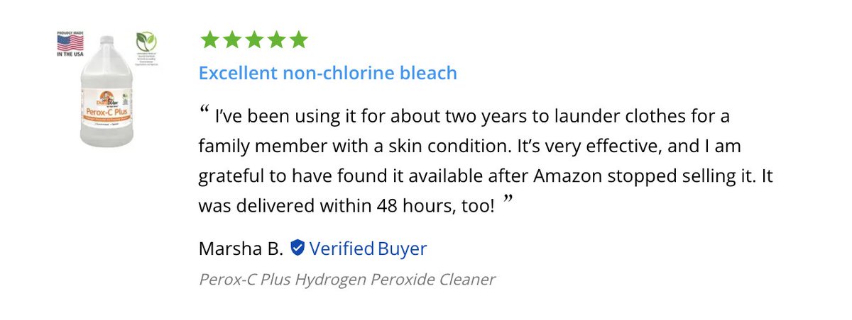 Check out this fantastic review of Perox-C Plus from #DuraWax. We have the BEST customers!
#CleaningSupplies #WeFightDirty durawax.com