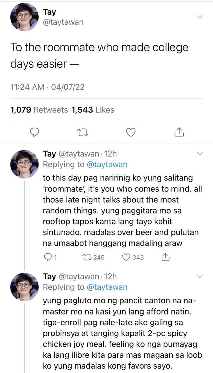 kingtaytawan's tweet photo. taynew one twt au bago matulog dahil miss ko sila bigla haha https://t.co/A0JZLYCz8r