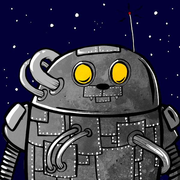 MaxiGoons's tweet photo. After he had left a metallic sound came out of the bush and a Droid with lifeless eyes approached the sealed entrance... https://t.co/kpFtrzb2e8