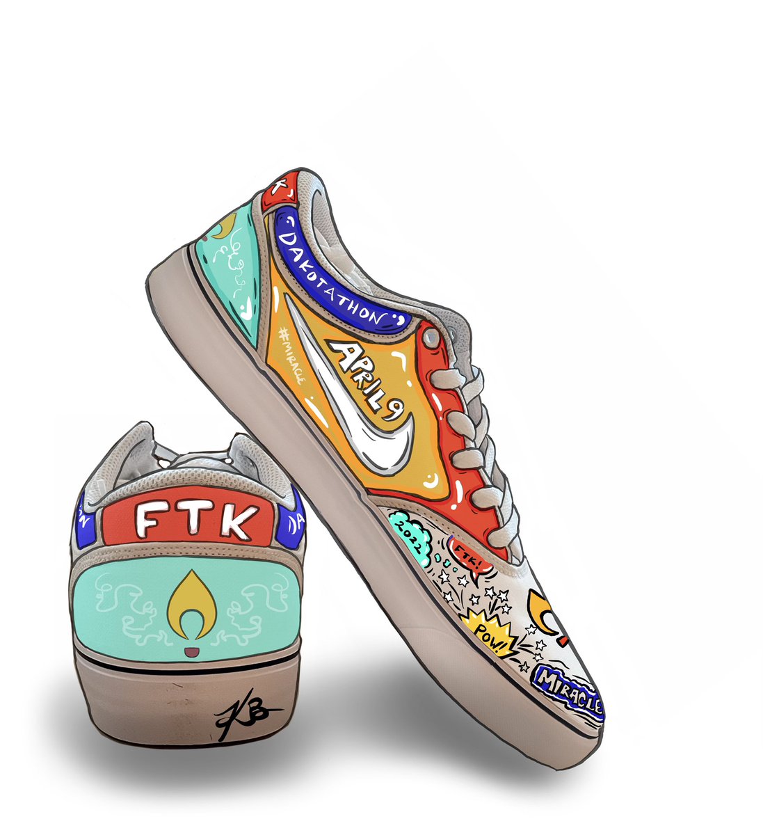 sddakotathon's tweet photo. 🚨Want to win a pair of custom-painted Vans or Nike SBs?🚨 We will be selling raffle tickets at our big event this Saturday for a chance to win! The shoes will be painted by Katie Brust and can have any design you want!🔥BE THERE!!! https://t.co/zS8iHmCUK5