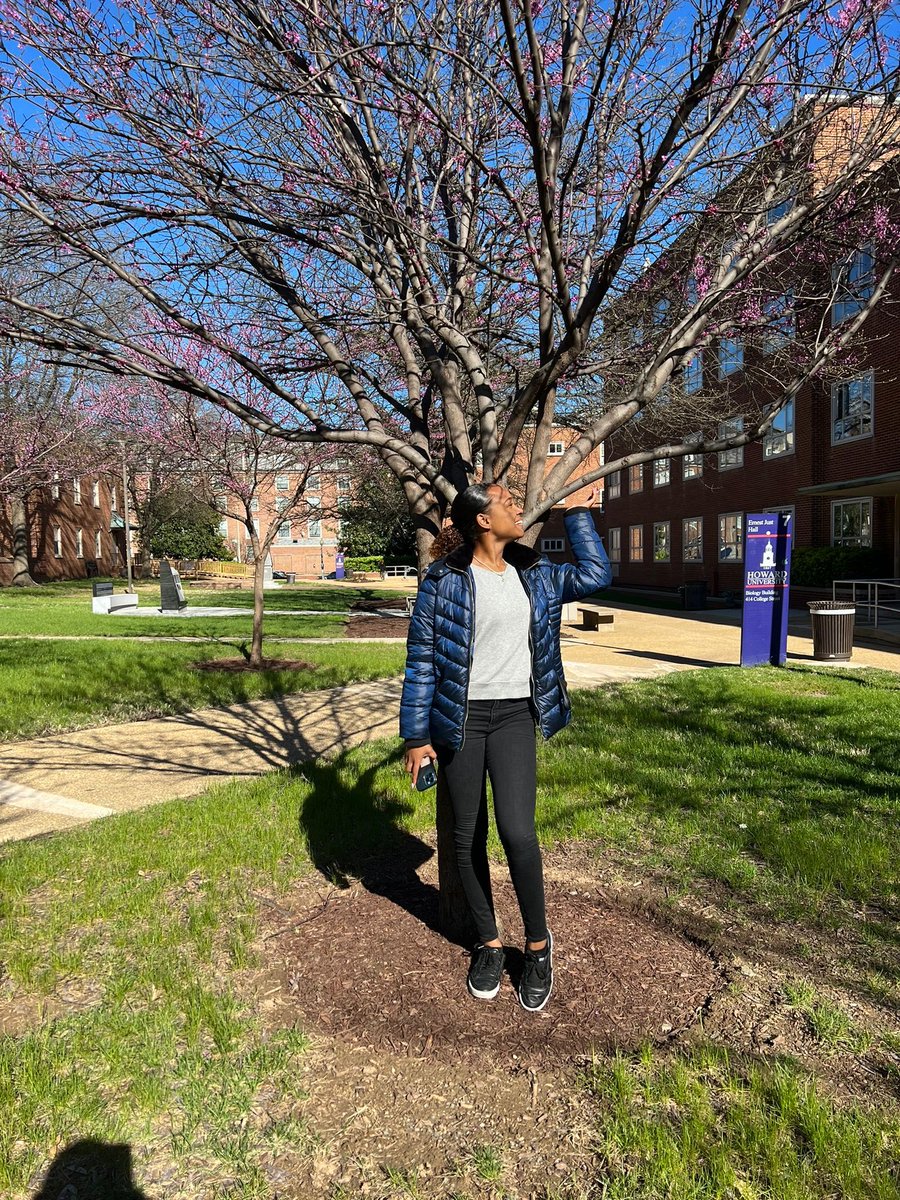 tamigaew's tweet photo. Spring time … best time of the year #PrincessRiRi @HowardU ( Jamaican in DC ) https://t.co/7Key1ecuIW