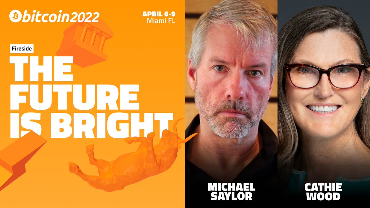 TheBitcoinConf's tweet photo. “I would like to clarify, I am more bullish than ever on #Bitcoin.” - Michael Saylor https://t.co/kbYPIocCjg